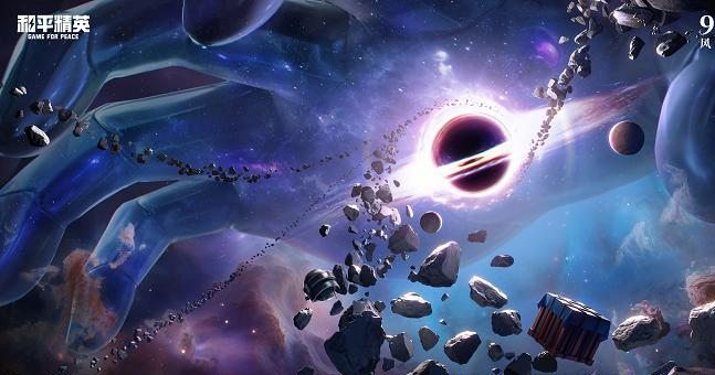 和平精英首款银河神装"宇宙意志"上线！汪东城无脸领主造型引爆全网