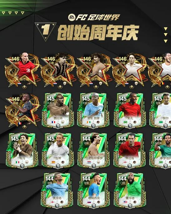 为热爱全力以赴！FC足球世界一周年庆焕新出发