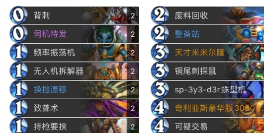 炉石传说标准天梯高胜率卡组推荐-3月最强上分阵容分享