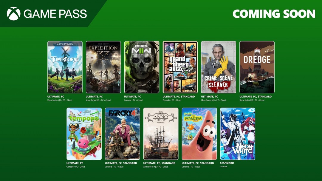 Game Pass 4月下旬游戏阵容曝光-《33号远征队》领衔10款大作免费玩